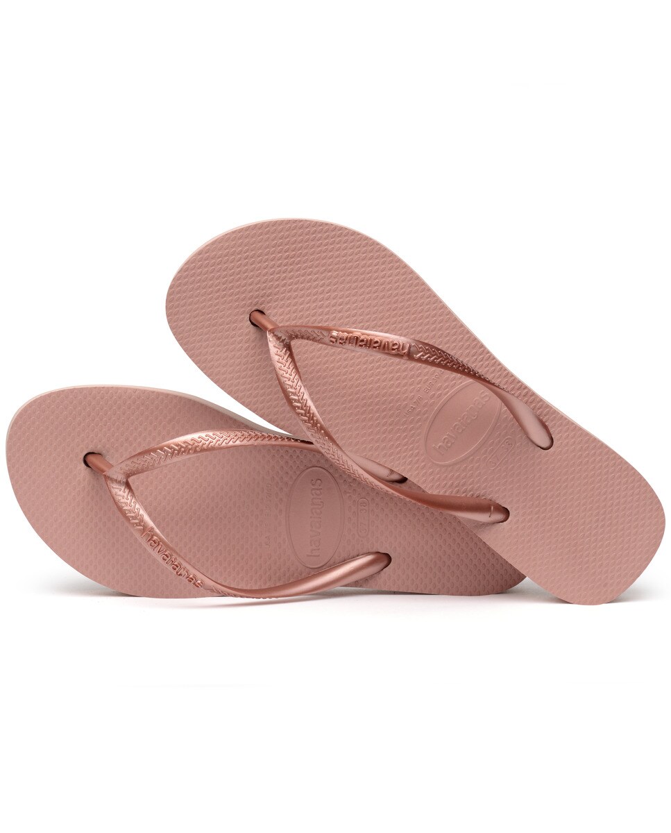 Chinelos Slim Flatform Rosa-5