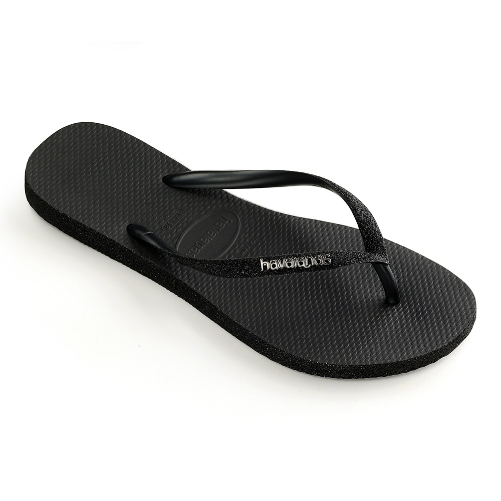 Chinelos Slim Sparkle Preto-2