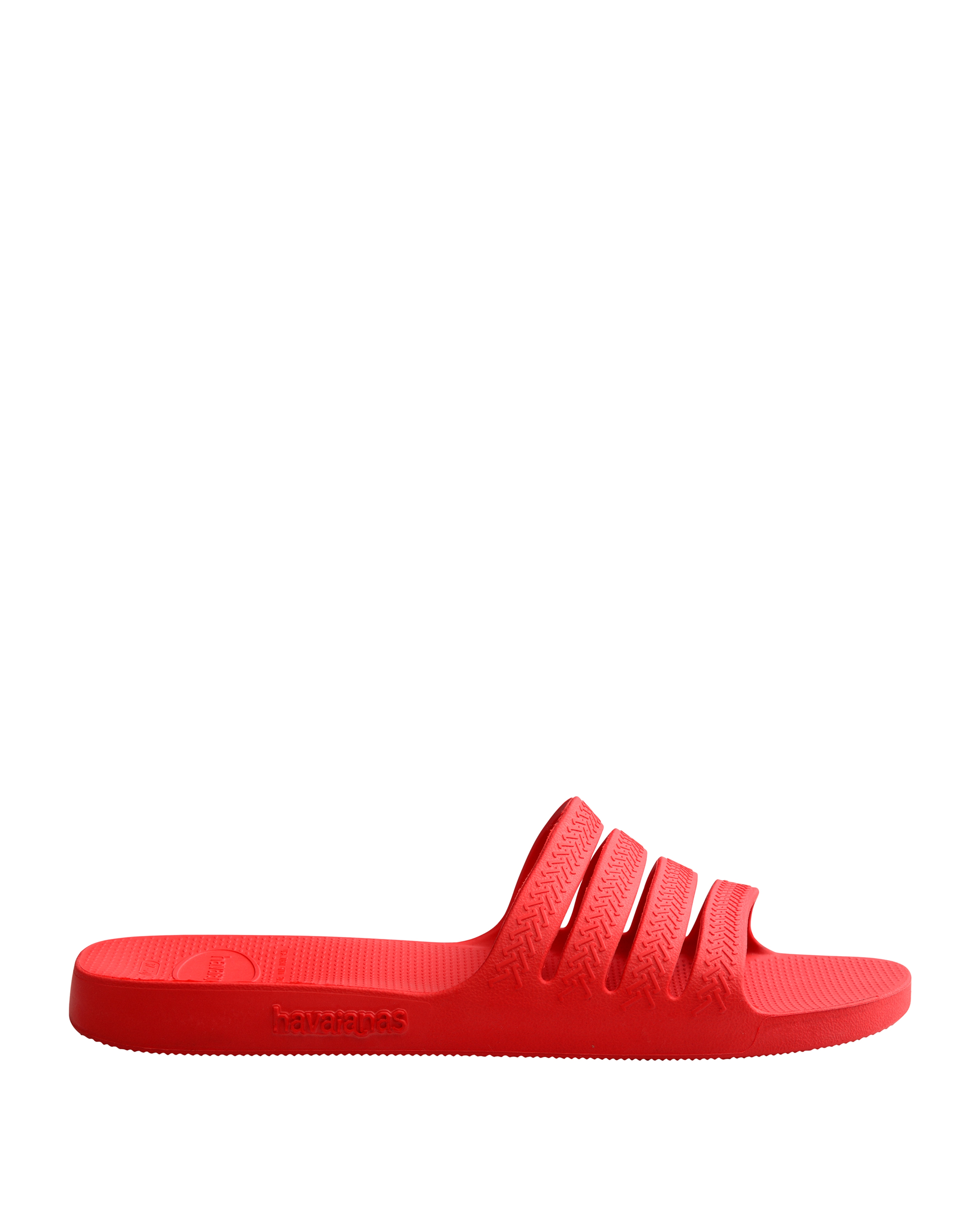 Chinelos de Dedo Unissexo Slide Stradi Vermelho-1
