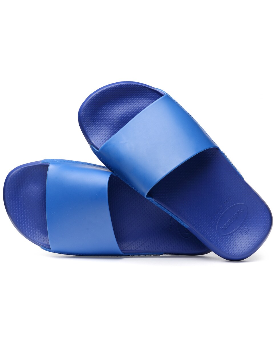 Chinelos Unissexo Slide Classic Azul-marinho-4