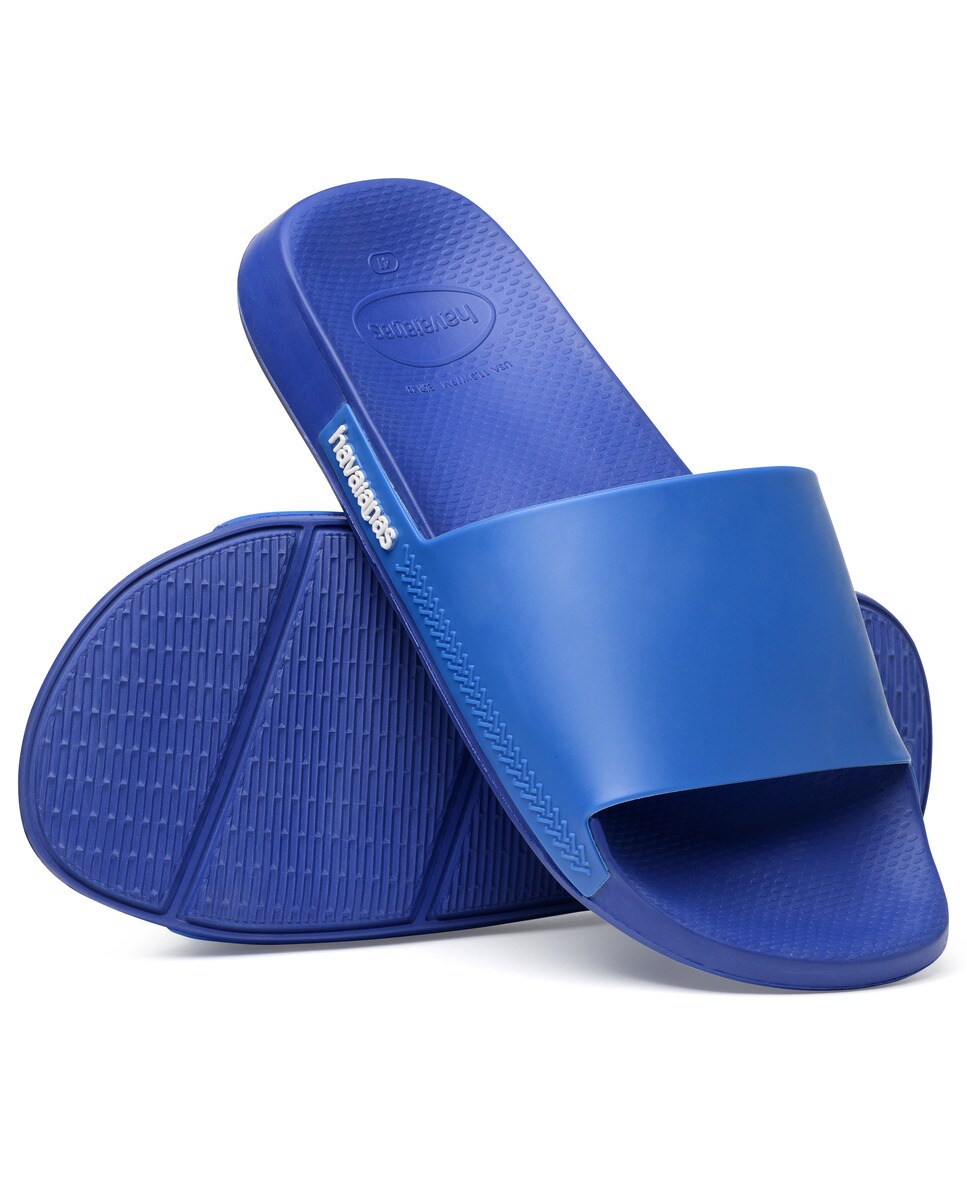 Chinelos Unissexo Slide Classic Azul-marinho-5