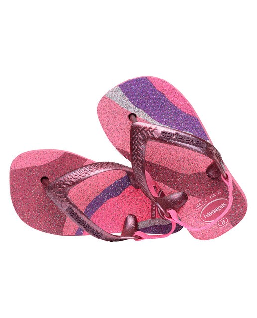 Chinelos de Dedo de Bebé Baby Palette Glow Havaianas Multicolor-4
