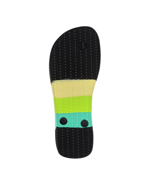 Chinelos de Dedo Unissexo Brasil Tech Preto / Multicolor-7