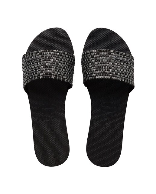 Chinelos You Malta Metallic Preto-1