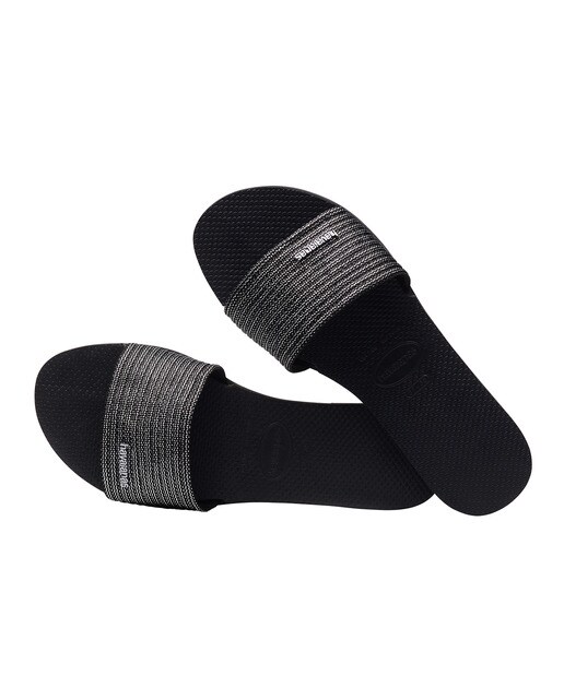 Chinelos You Malta Metallic Preto-6