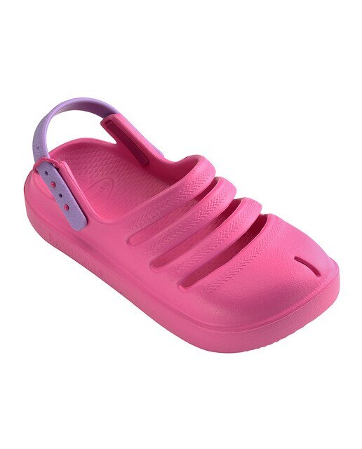 Socas de Criança Kids Clog Rosa-3