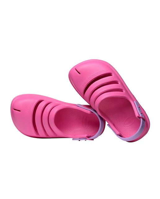Socas de Criança Kids Clog Rosa-7
