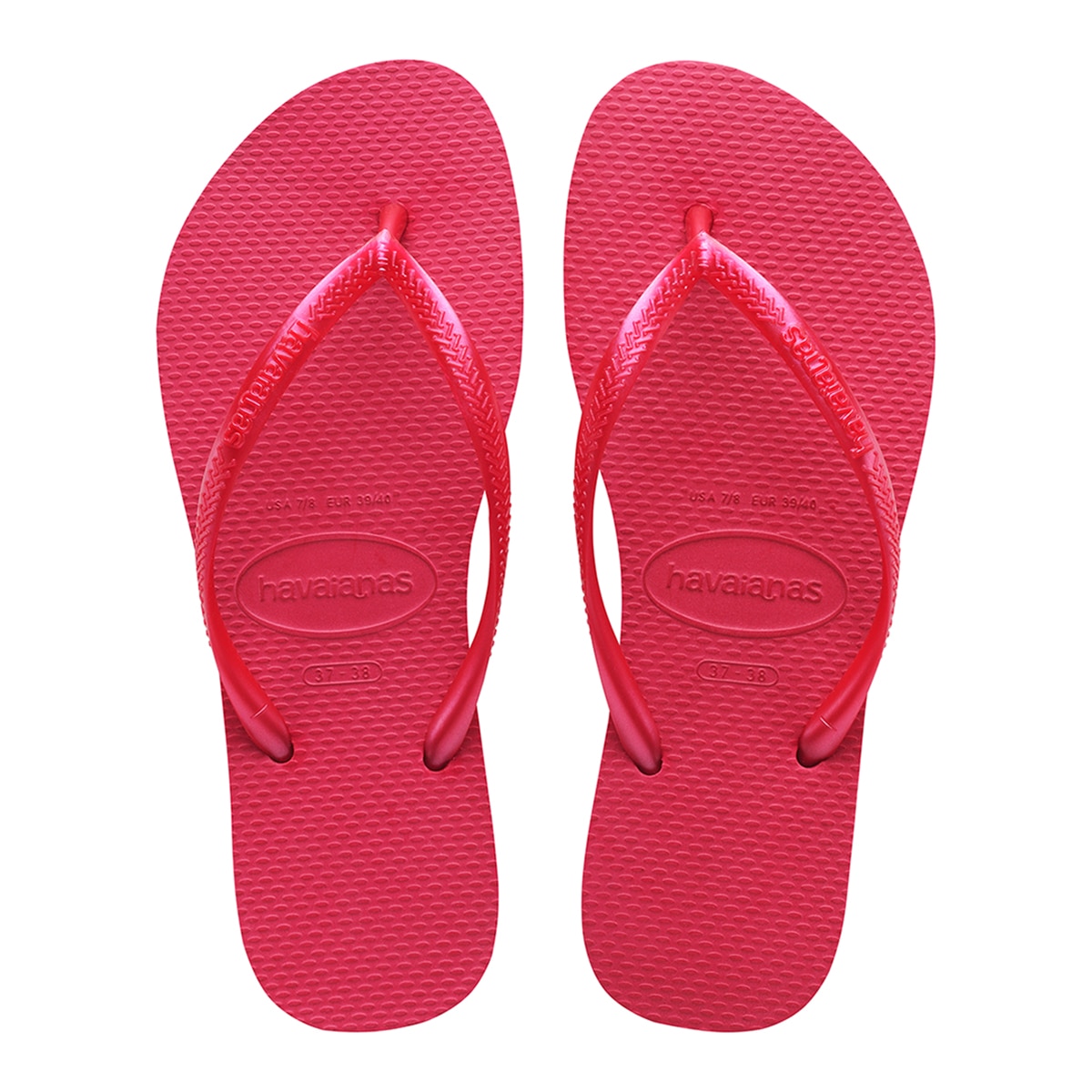 Chinelos de Banho de Mulher Slim Rosa-escuro-1