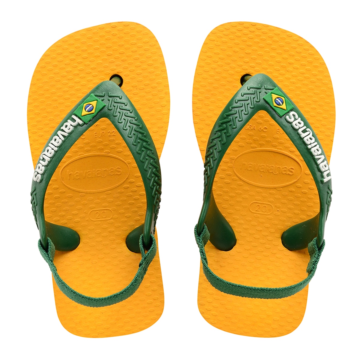 Imagem 0 de Chinelos de Banho de Criança Baby Brasil Logo II