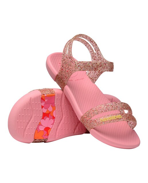 Chinelos de Banho de Criança Kids Play Mall Glitter Rosa-pálido-3