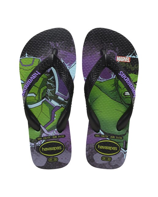 Chinelos de Banho de Criança Kids Top Marvel II Verde-1