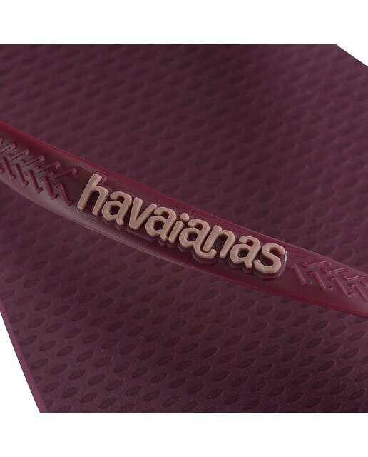 Chinelos de Banho de Mulher Square Logo Pop Up Roxo-6
