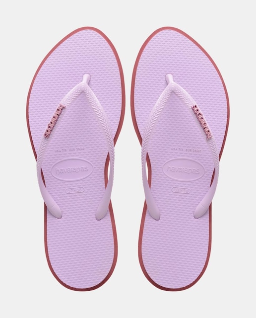 Imagem 0 de Sandálias de Banho de Mulher Slim Point Fc Amaranto