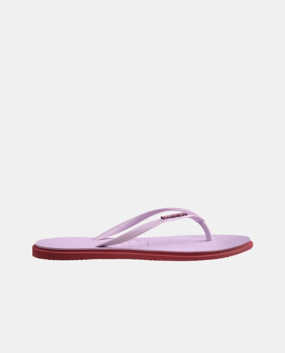 Chinelos de Banho de Mulher Slim Point Fc Amaranto Lilás / Rosa-3