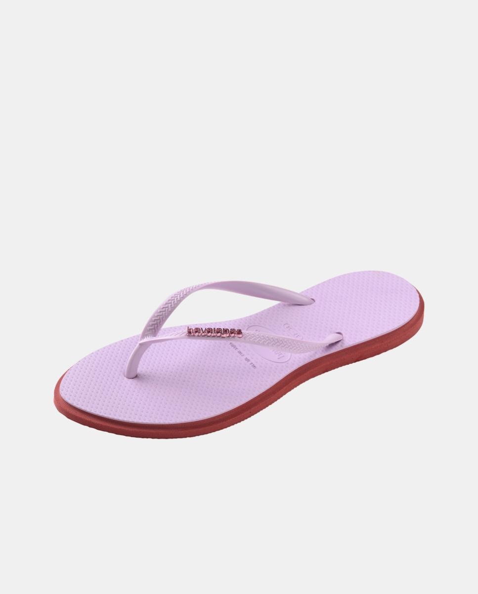 Chinelos de Banho de Mulher Slim Point Fc Amaranto Lilás / Rosa-4