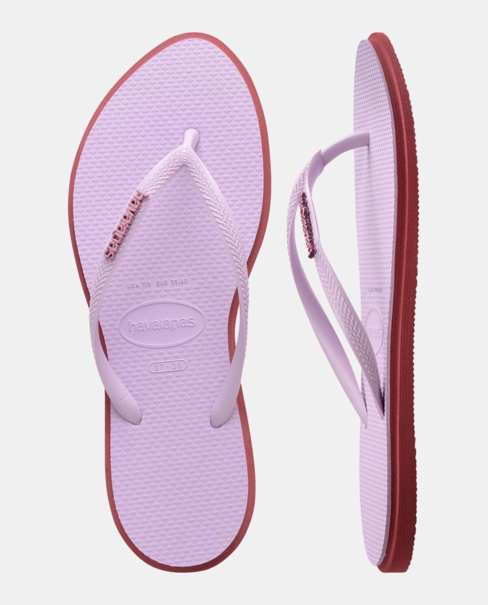 Chinelos de Banho de Mulher Slim Point Fc Amaranto Lilás / Rosa-5