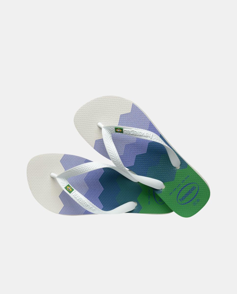 Chinelos de Banho de Criança Brasil Fresh Branco-3
