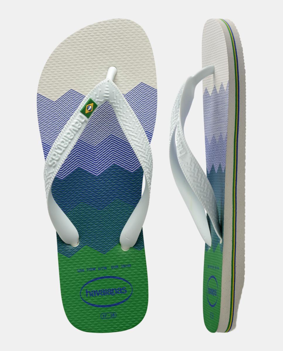 Chinelos de Banho de Criança Brasil Fresh Branco-4