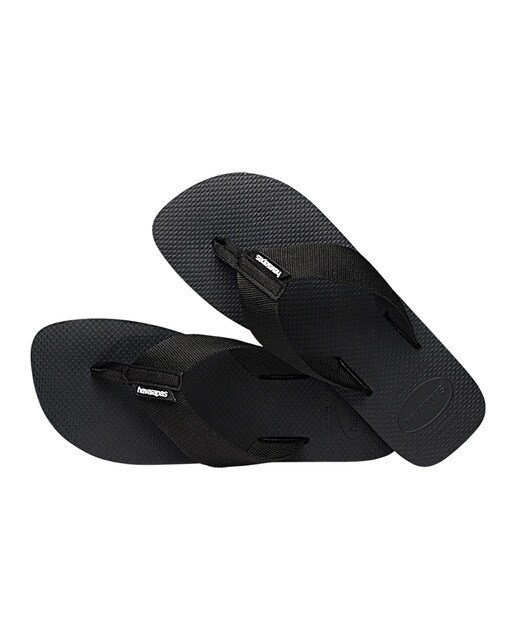 Chinelos de Banho Unissexo Urban Basic Material Preto-4
