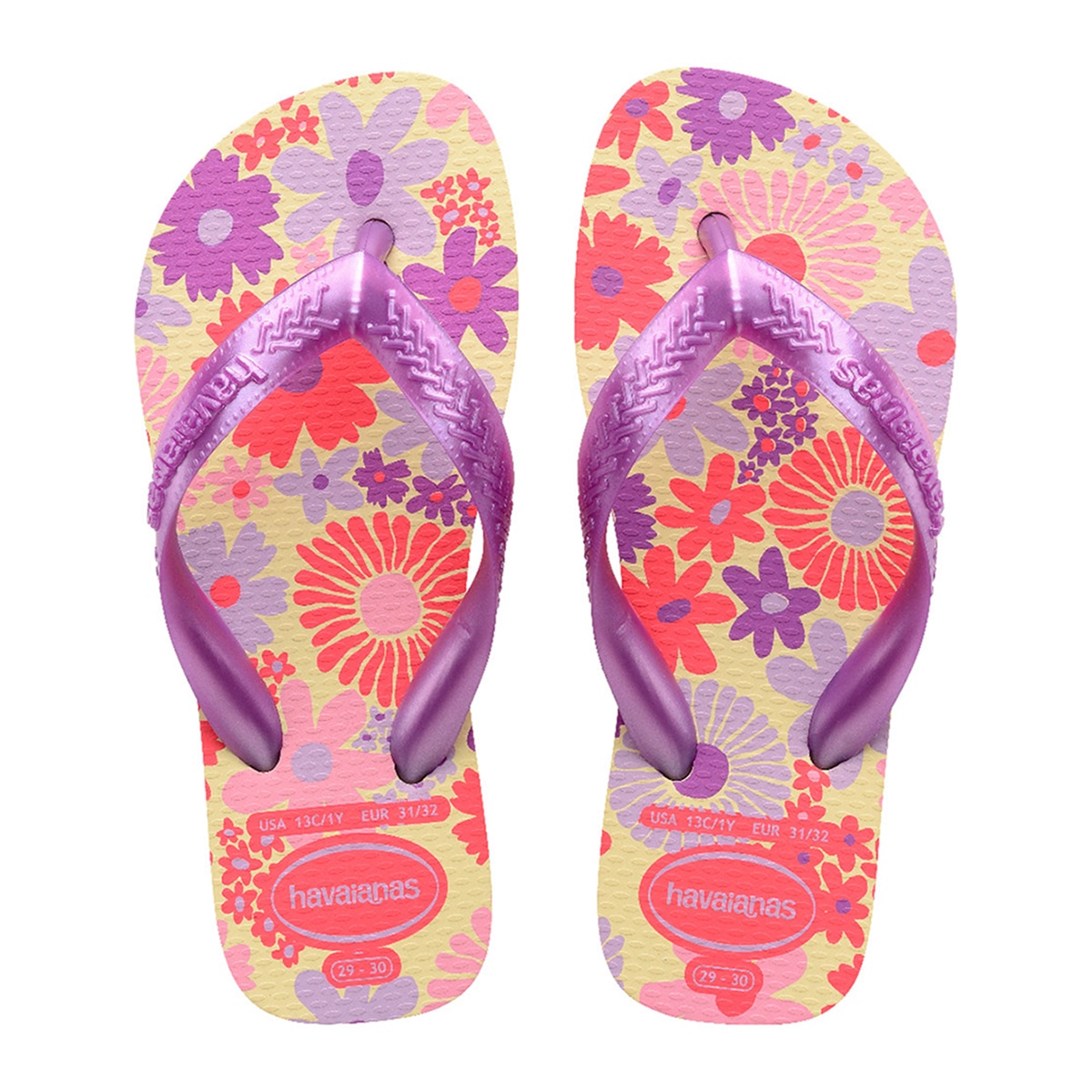 Chinelos de Mulher Hav. Fantasia Gloss Rose Gold 412 Dourado-1