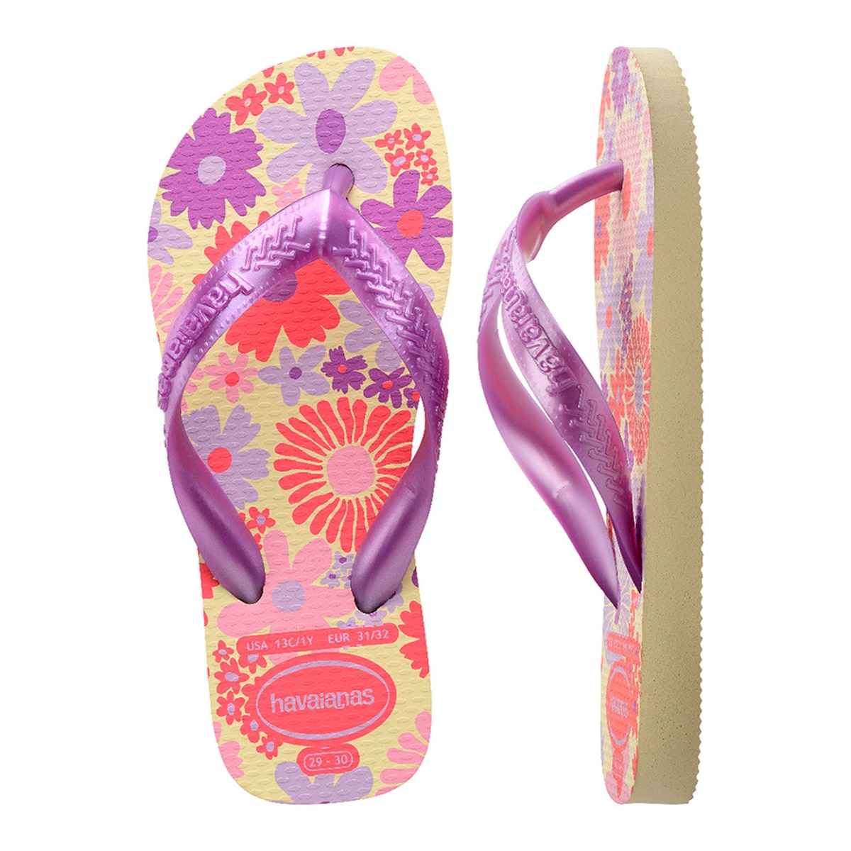 Chinelos de Mulher Hav. Fantasia Gloss Rose Gold 412 Dourado-2