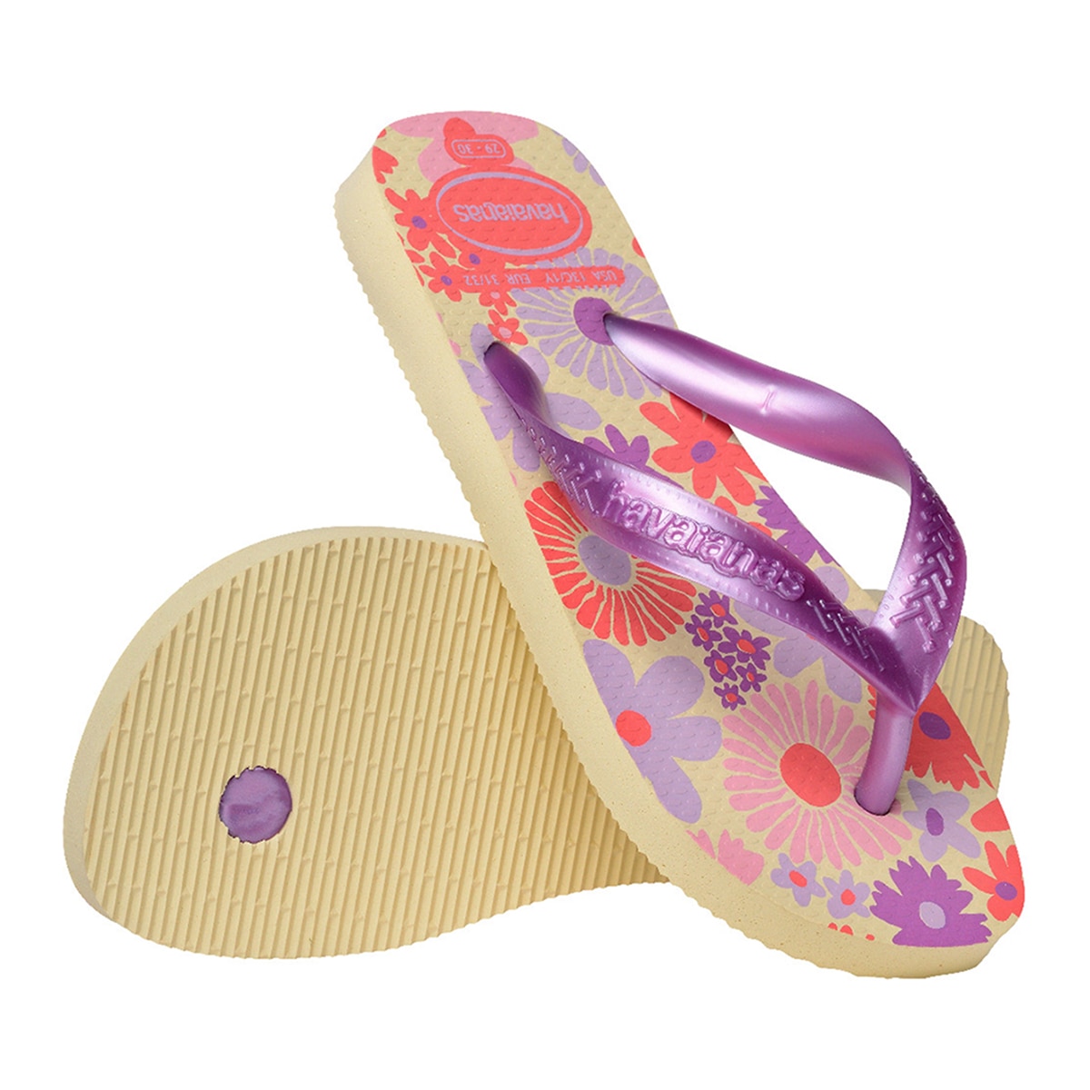 Chinelos de Mulher Hav. Fantasia Gloss Rose Gold 412 Dourado-3