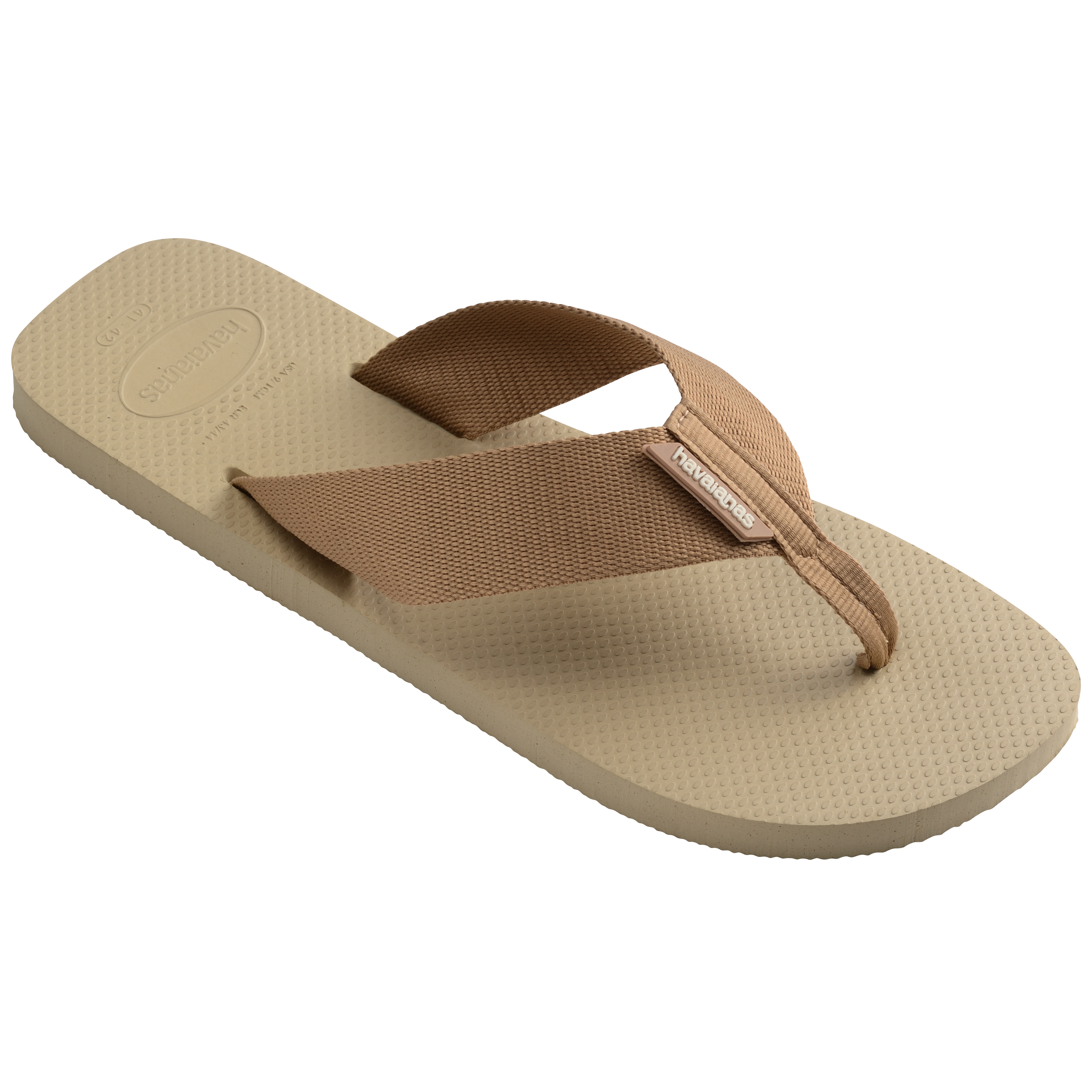 Chinelos de Homem Hav. Urban Basic Material Sand Grey 456 Natural-2