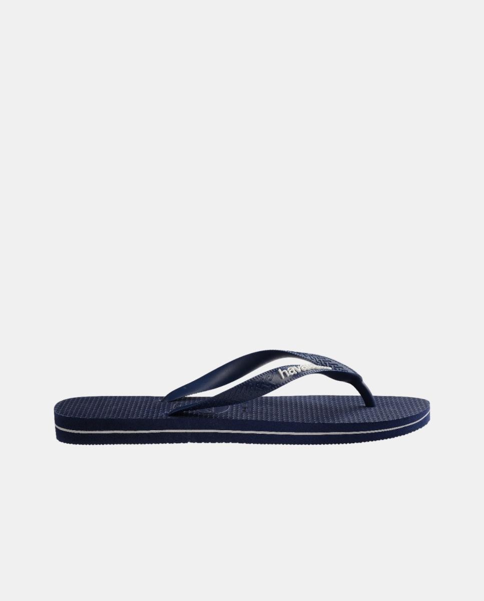 Chinelos de Homem Hav. Top Rubber Logo Filete Navy Blue 456 Azul-marinho-2