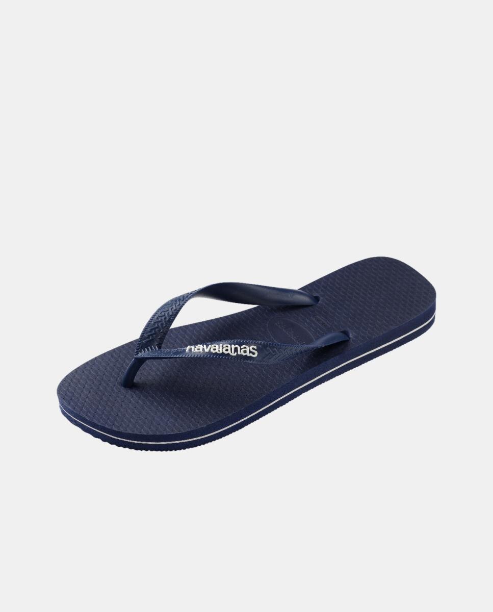 Chinelos de Homem Hav. Top Rubber Logo Filete Navy Blue 456 Azul-marinho-4