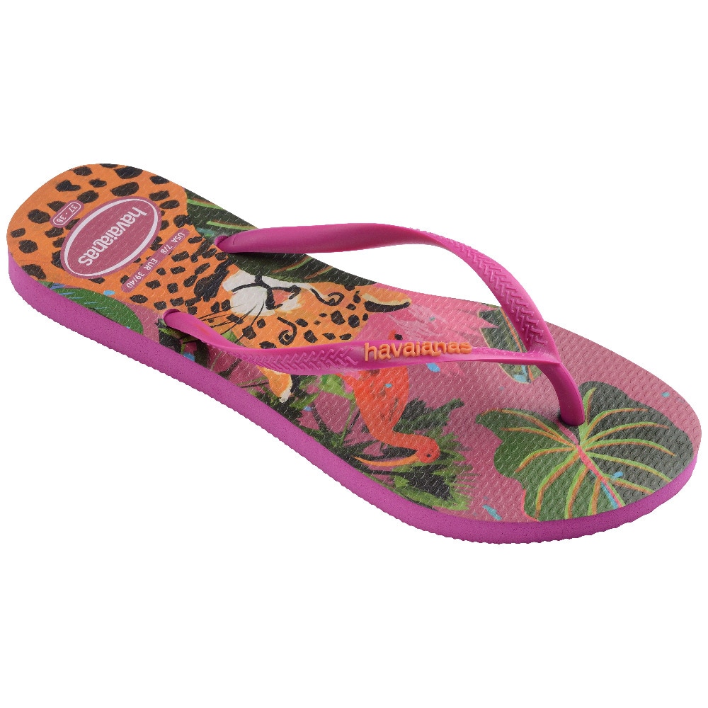 Chinelos de Mulher Hav. Slim Summer Bliss Rose Gum 412 Rosa-pastilha-2