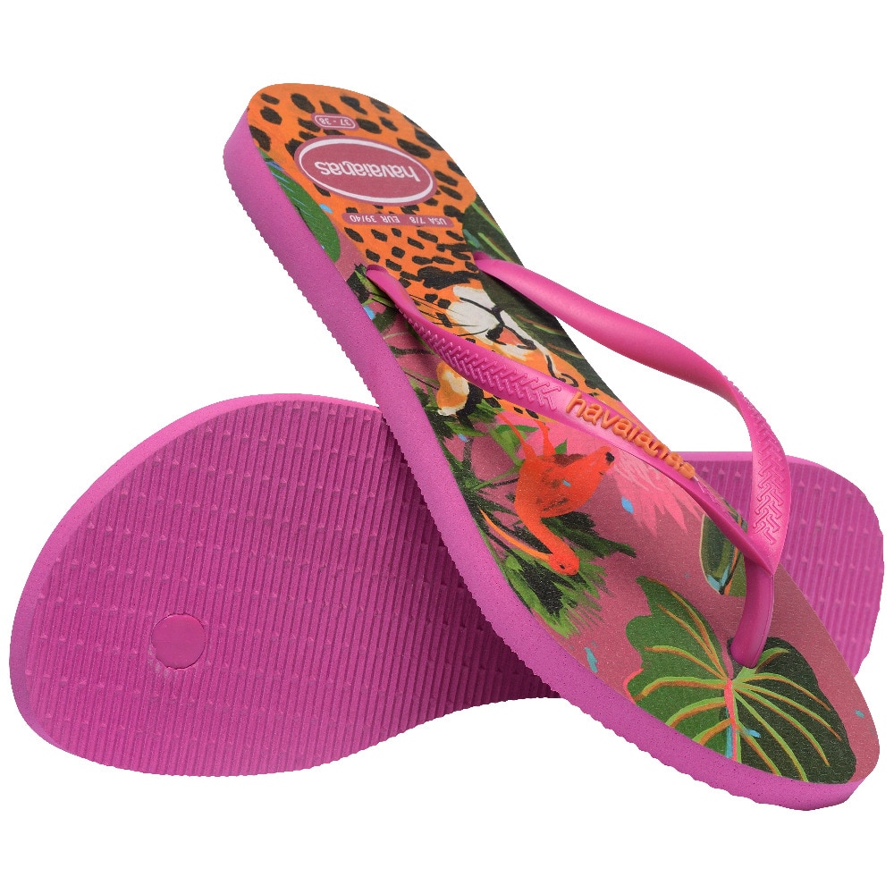 Chinelos de Mulher Hav. Slim Summer Bliss Rose Gum 412 Rosa-pastilha-4