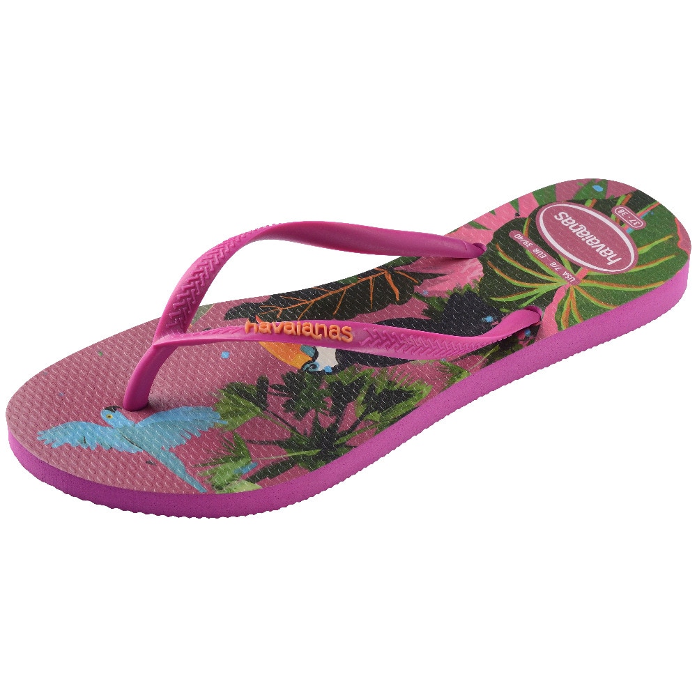 Chinelos de Mulher Hav. Slim Summer Bliss Rose Gum 412 Rosa-pastilha-6
