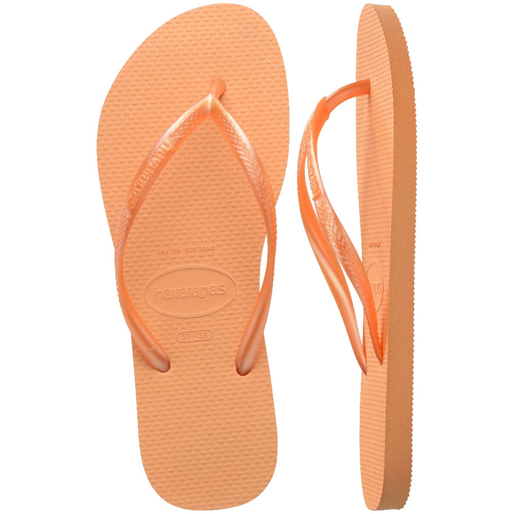 Chinelos de Mulher Hav. Slim Peach 412 Pêssego-5