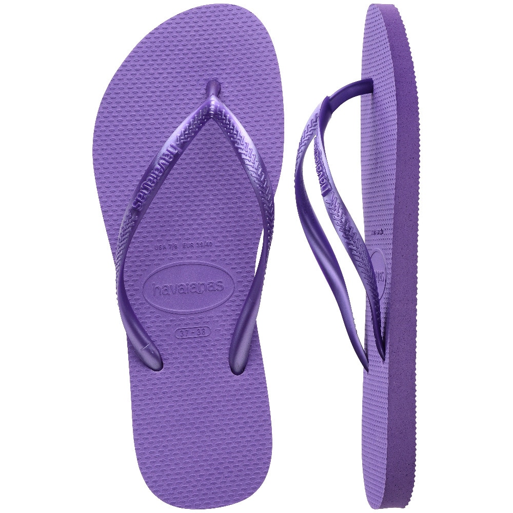 Chinelos de Mulher Hav. Slim Dark Purple 412 Roxo-5