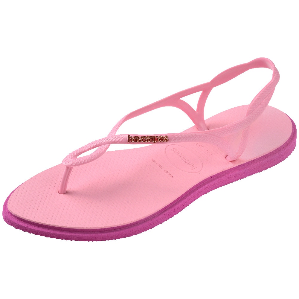 Chinelos de Mulher Hav. Luna Point Pink Glow 412 Rosa-pastilha-6