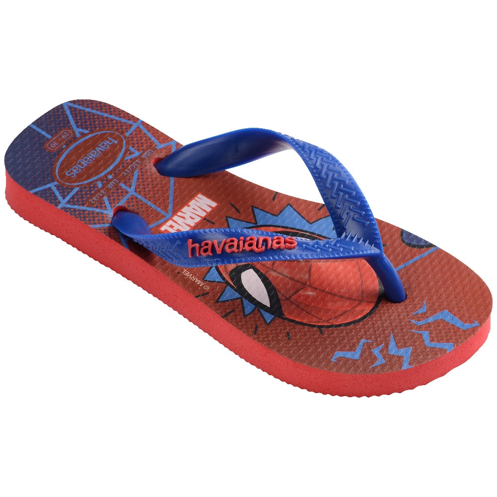Chinelos de Menino Hav. Kids Top Marvel Ii Ruby Red 356 Estampado/Vermelho-2