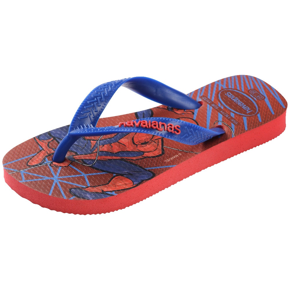 Chinelos de Menino Hav. Kids Top Marvel Ii Ruby Red 356 Estampado/Vermelho-6