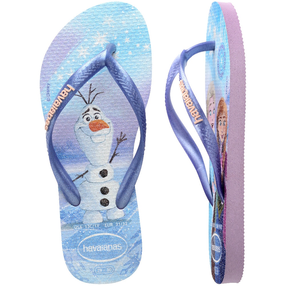 Chinelos de Menino Hav. Kids Slim Princess Purple Fantasy 356 Lilás/Multicolor-4
