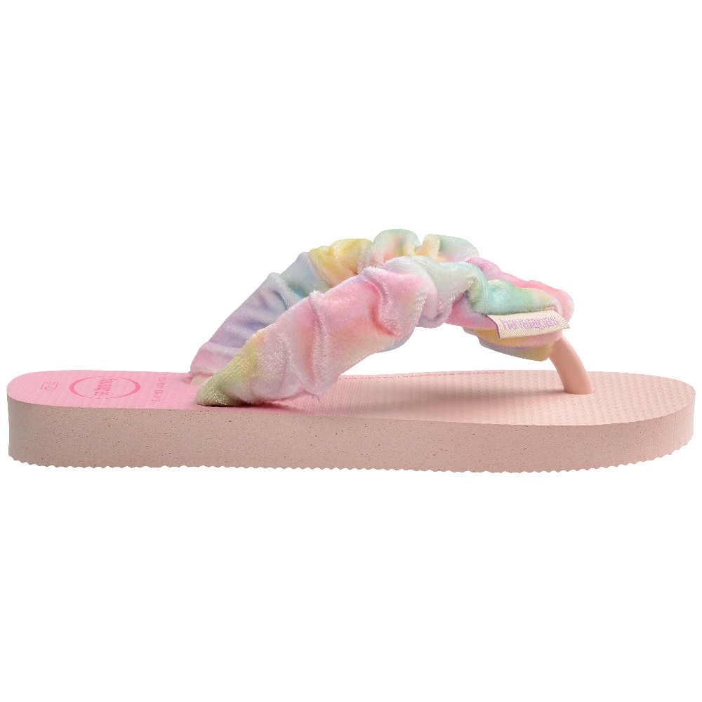 Chinelos Menino Hav. Kids Fluffy Ballet Rose 356 Havaianas Rosa-claro-2