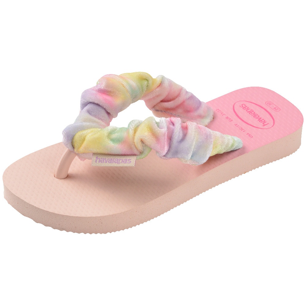 Chinelos Menino Hav. Kids Fluffy Ballet Rose 356 Havaianas Rosa-claro-5