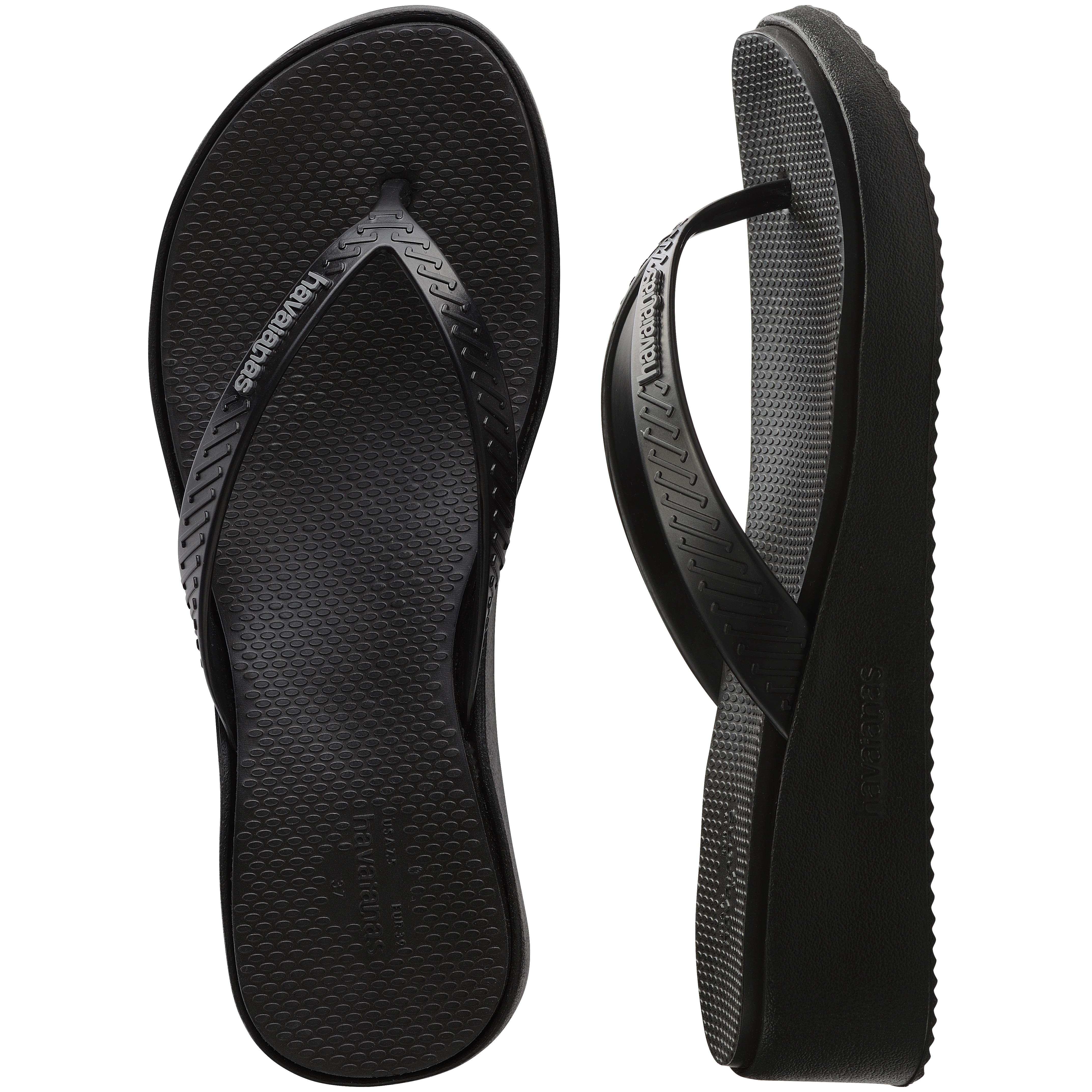 Sandálias de Mulher Hav. High Platform Black 041 Preto-6