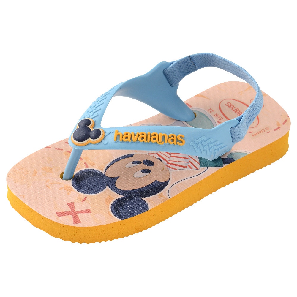 Chinelos de Bebé Hav. Baby Disney Classics Ii Pop Yellow 256 Multicolor-2