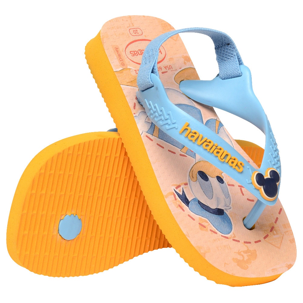 Chinelos de Bebé Hav. Baby Disney Classics Ii Pop Yellow 256 Multicolor-5