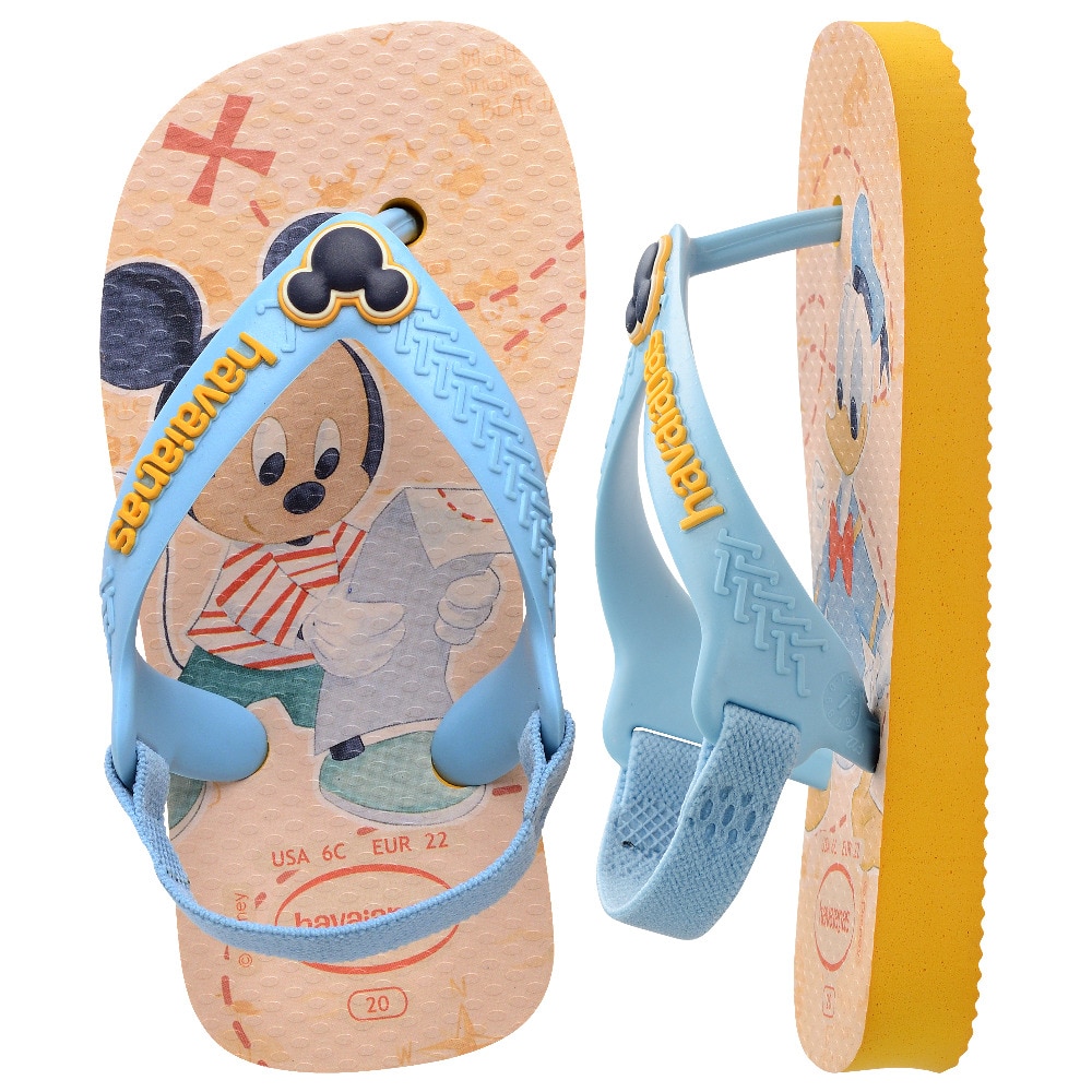 Chinelos de Bebé Hav. Baby Disney Classics Ii Pop Yellow 256 Multicolor-6
