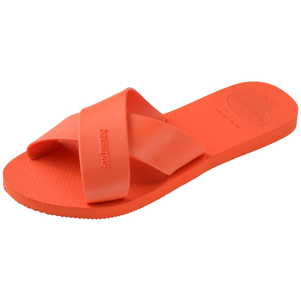 Chinelos de Mulher Hav. Aqua Sunset Orange 412 Vermelho-5