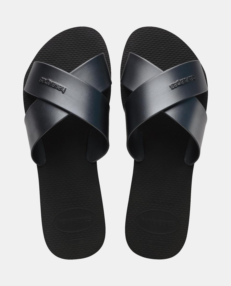 Imagem 0 de Sandália Mulher Hav. Aqua Metallic Black 412 Havaianas