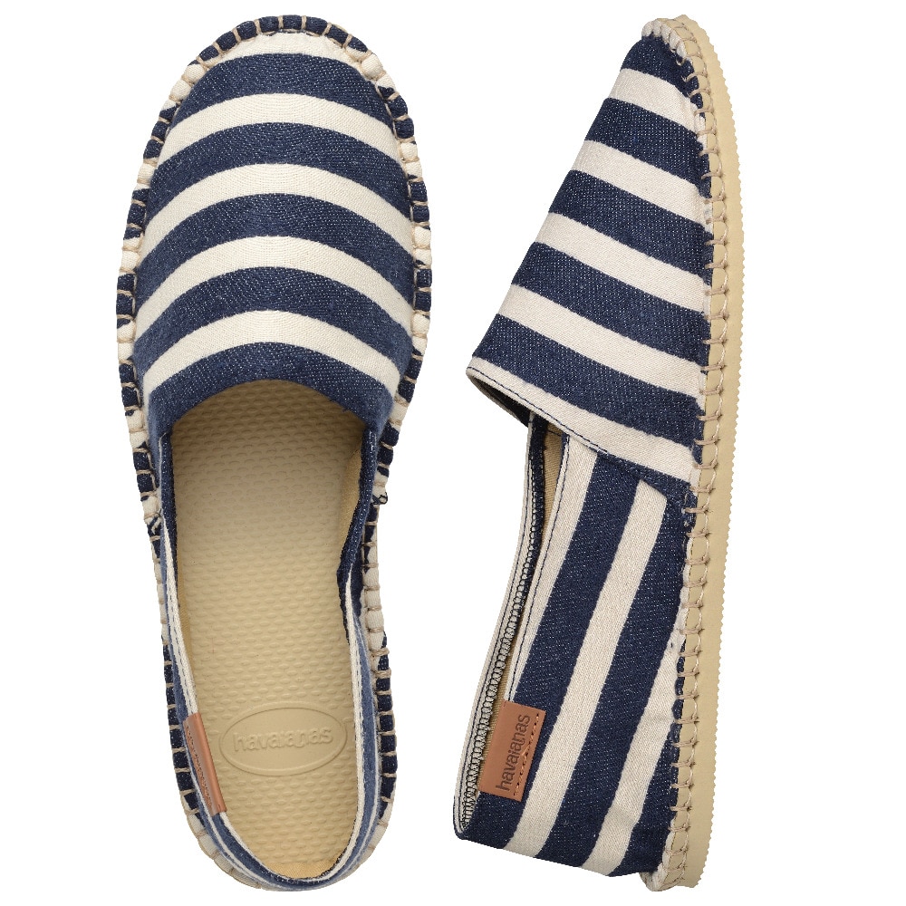 Alpercatas Unisex Hav. Origine Iv Print Sand Grey/Navy 040 Havaianas Bege / Azul-5