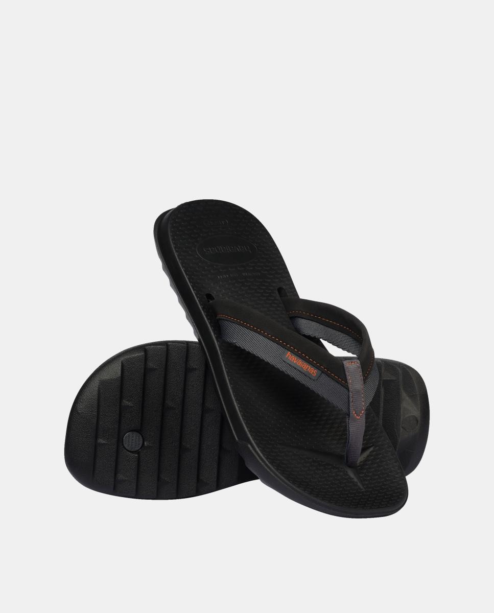 Chinelos Homem Track Havaianas Cinzento escuro / Preto-4