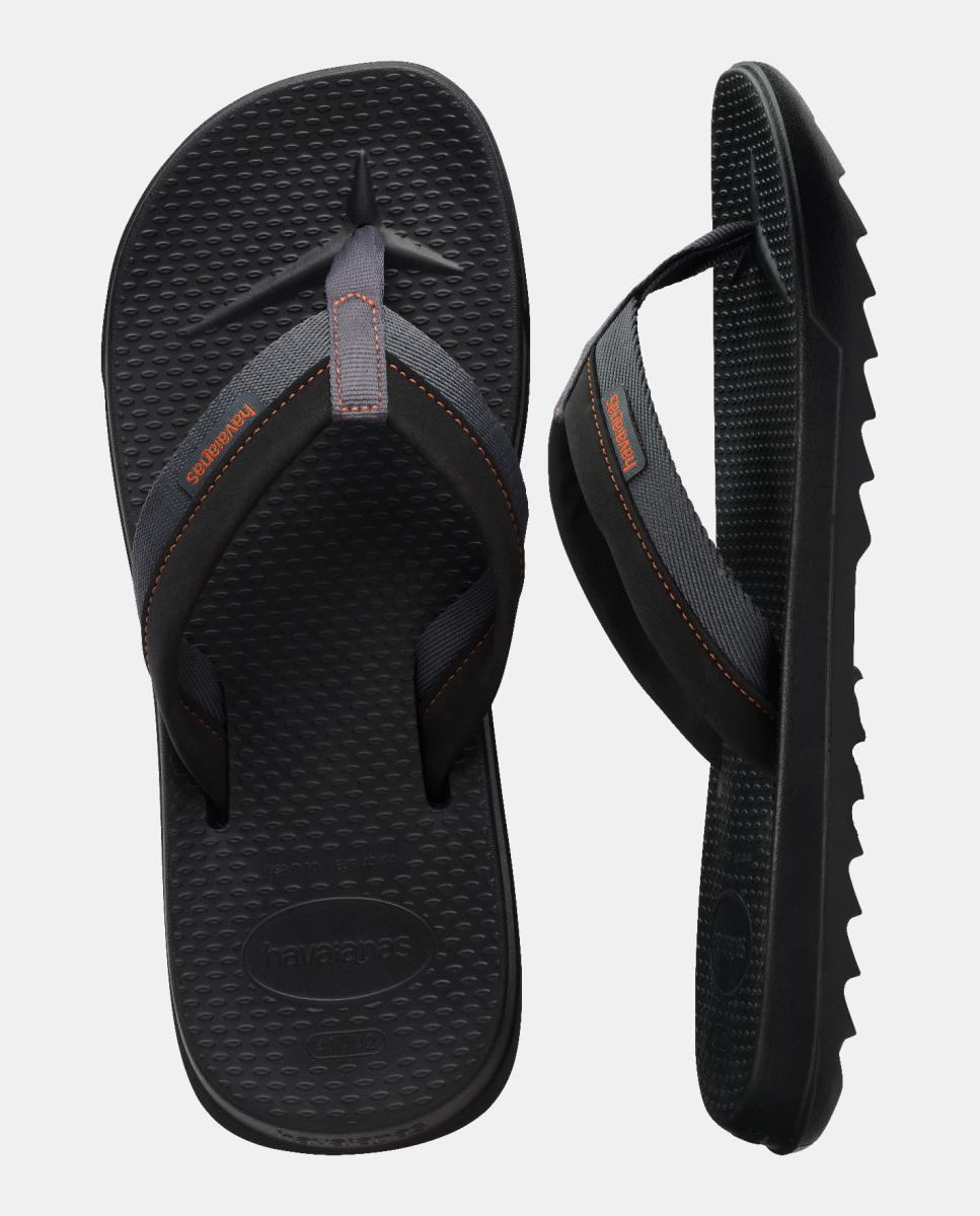 Chinelos Homem Track Havaianas Cinzento escuro / Preto-5