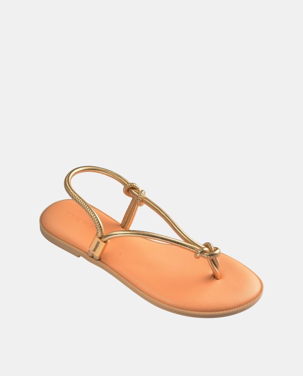 Chinelos Mulher Una Havaianas Pêssego-2